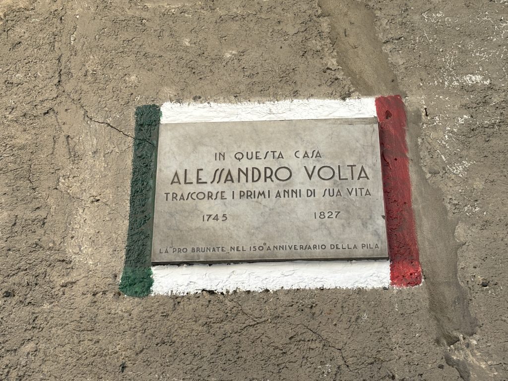 casa di Alessandro Volta a Brunate
