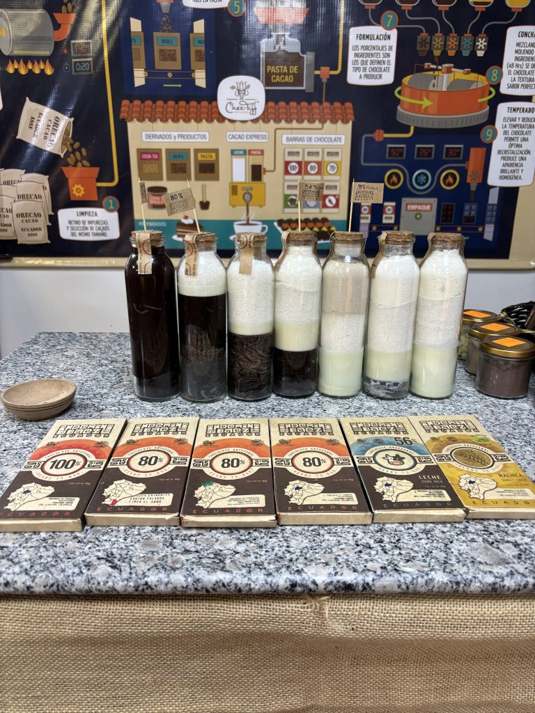 degustazione di cacao in Ecuador