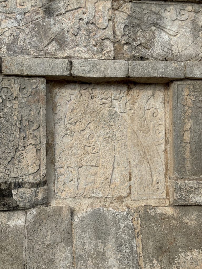 bassorilievo maya giaguaro