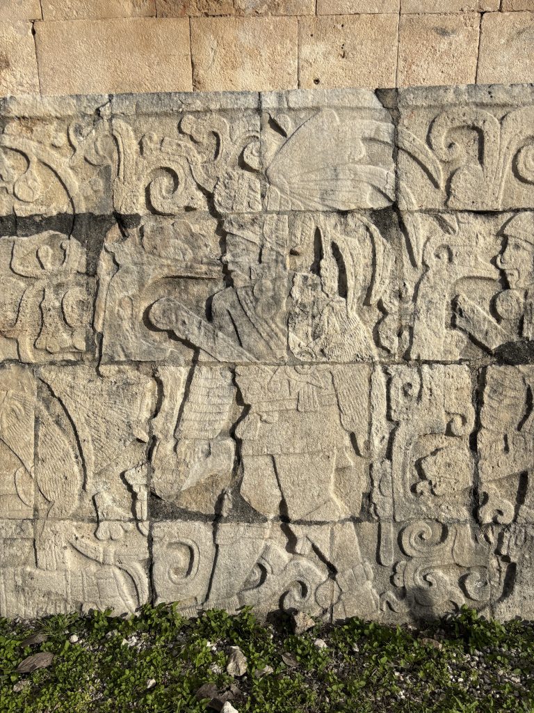 bassorilievo guerriero maya