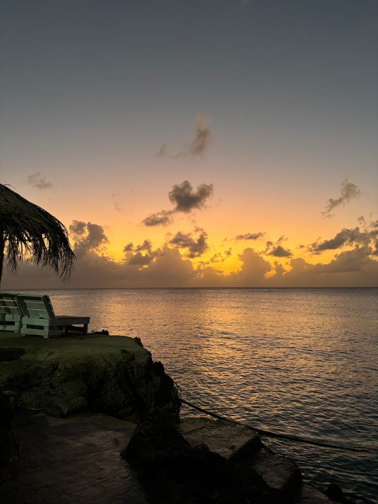 tramonto a San Andrés