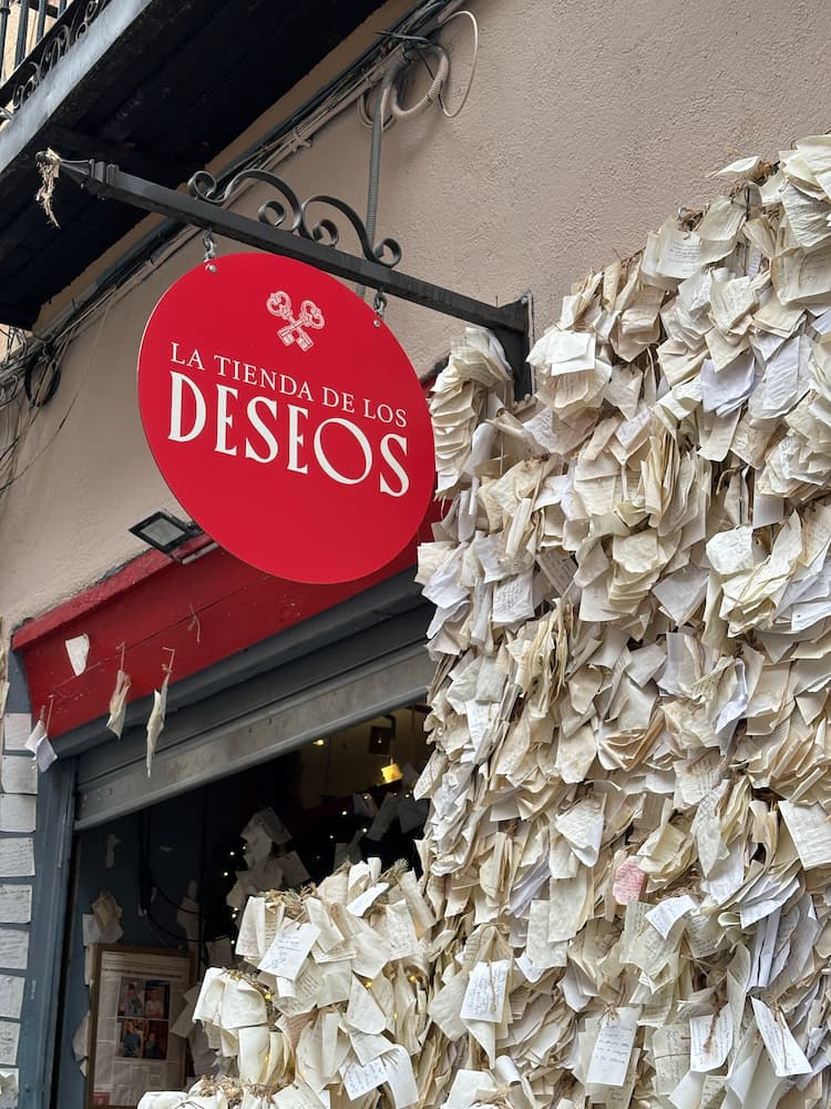 La tienda de los deseos Madrid