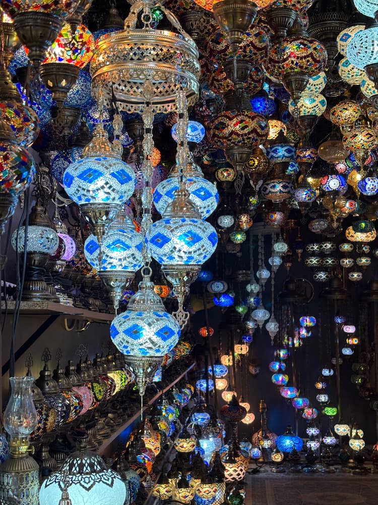 lampade turche in vetro