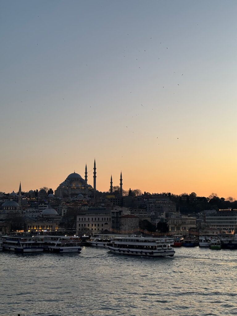 dove vedere il tramonto a Istanbul