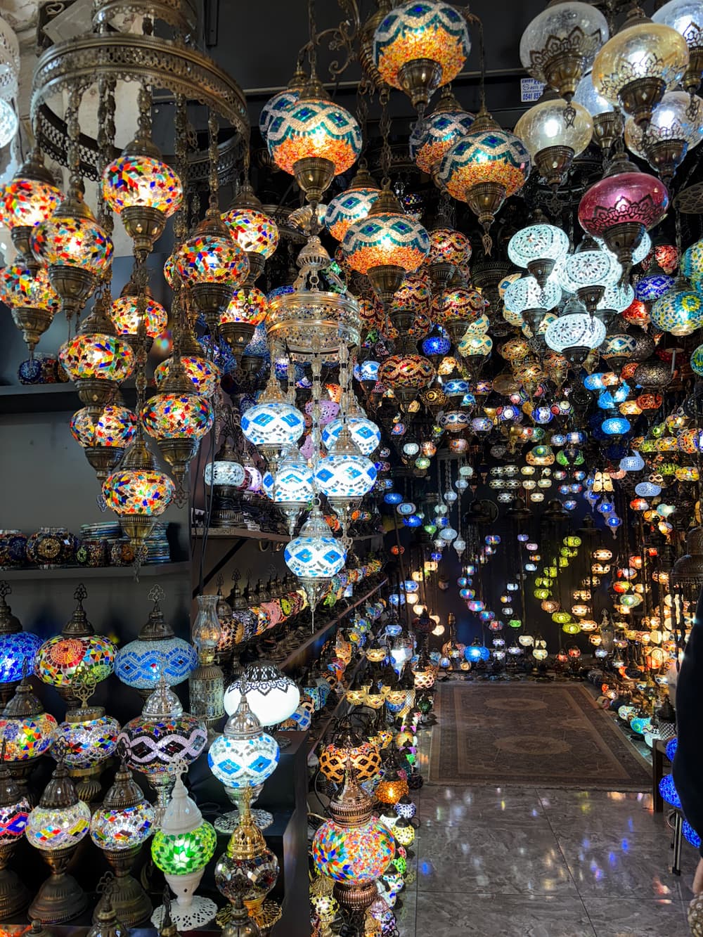 lampade turche viaggio in Turchia