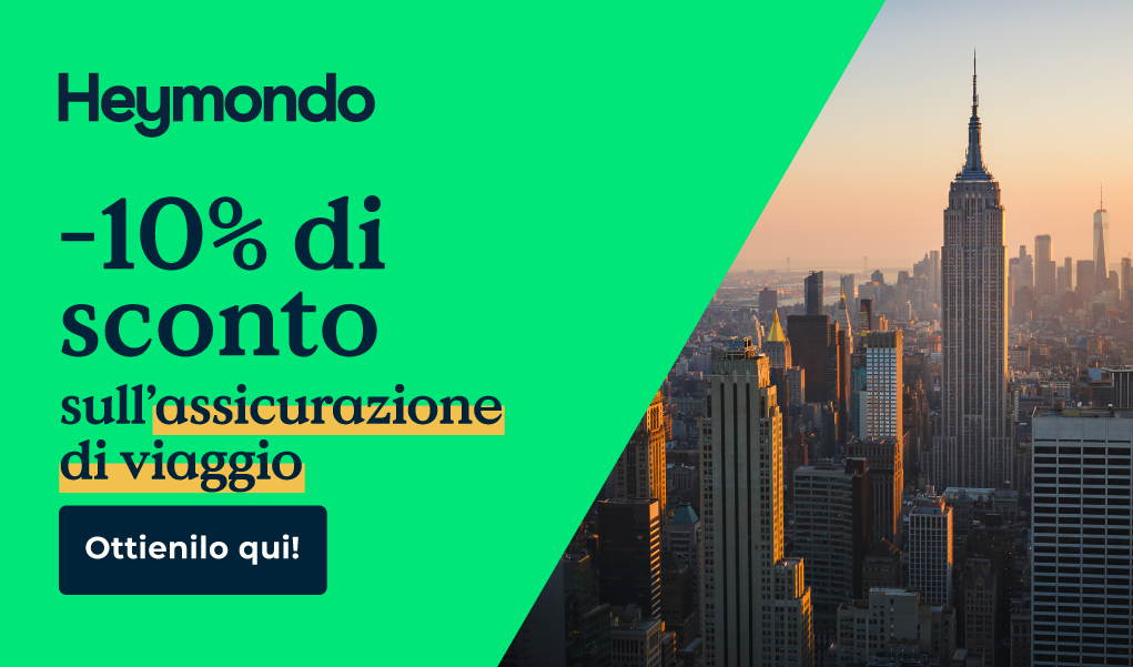 assicurazione di viaggio Heymondo Itinerario di 15 giorni tra New York e Colombia